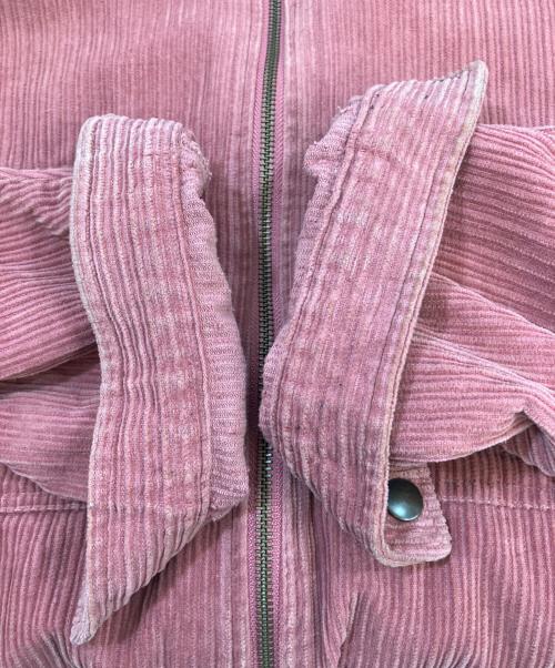 SUPREME（シュプリーム）Supreme (シュプリーム) コーデュロイシャツジャケット ピンク サイズ:Sの古着・服飾アイテム