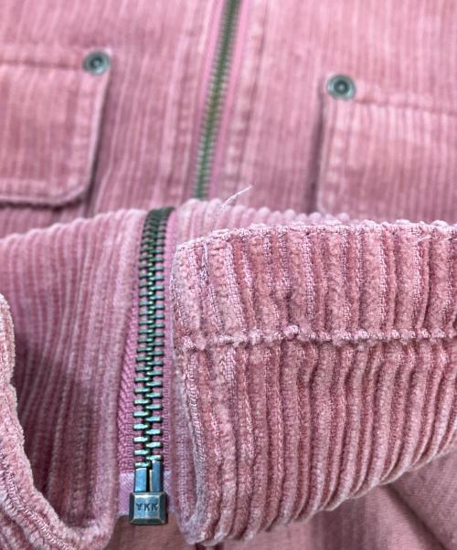 SUPREME（シュプリーム）Supreme (シュプリーム) コーデュロイシャツジャケット ピンク サイズ:Sの古着・服飾アイテム