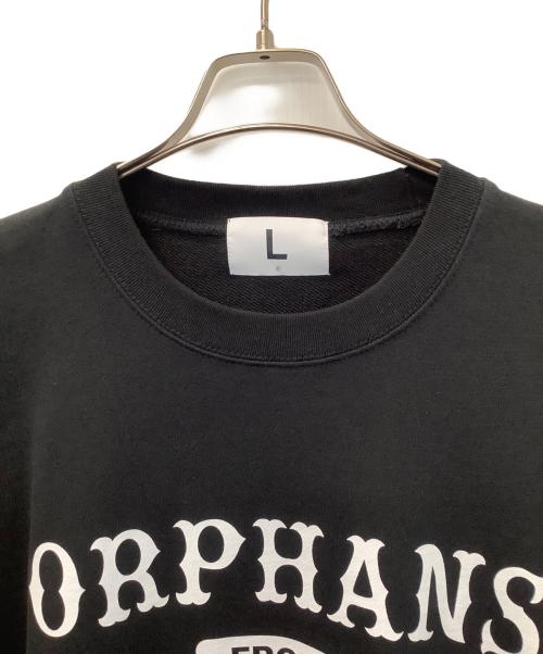 FRAGMENT ORPHANS（フラグメント オーファンズ）FRAGMENT ORPHANS (フラグメント オーファンズ) スウェット ブラック サイズ:L 未使用品の古着・服飾アイテム