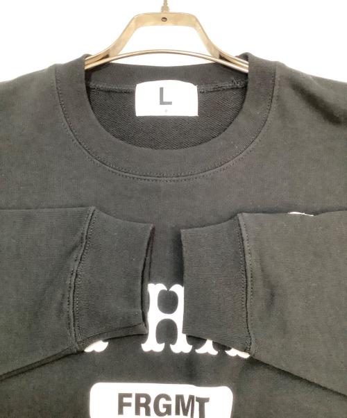 FRAGMENT ORPHANS（フラグメント オーファンズ）FRAGMENT ORPHANS (フラグメント オーファンズ) スウェット ブラック サイズ:L 未使用品の古着・服飾アイテム