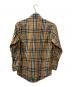 Burberry's (バーバリー) ノバチェック長袖シャツ ブラック×ベージュ サイズ:SA：15000円
