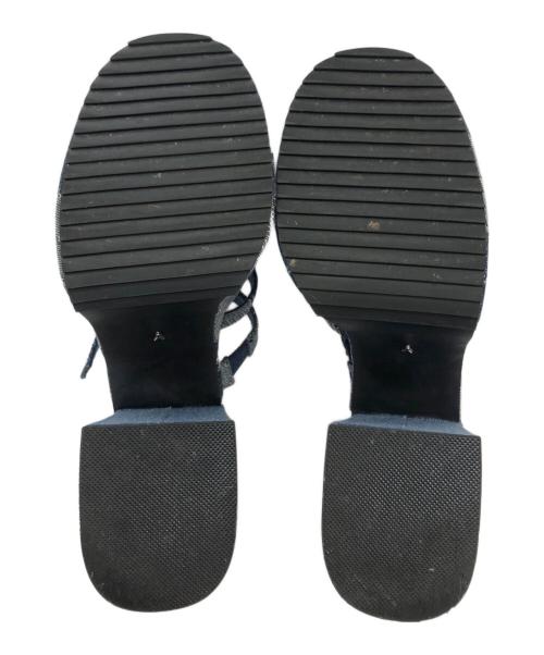 YELLO（イエロ）YELLO (イエロ) 厚底サンダル ブルー サイズ:Lの古着・服飾アイテム