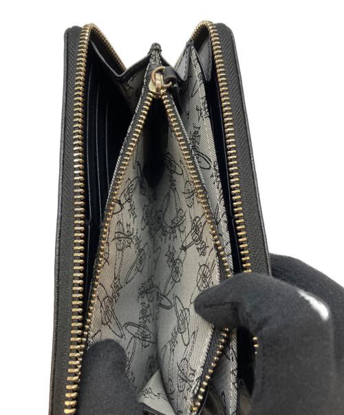 Vivienne Westwood（ヴィヴィアンウエストウッド）Vivienne Westwood (ヴィヴィアンウエストウッド) 長財布 ブラックの古着・服飾アイテム