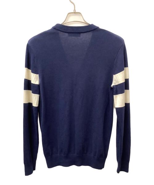FRED PERRY（フレッドペリー）FRED PERRY (フレッドペリー) ニットカーディガン ブルー サイズ:Sの古着・服飾アイテム