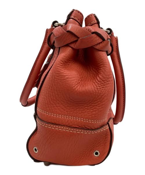 COACH（コーチ）COACH (コーチ) ハンドバッグ オレンジの古着・服飾アイテム