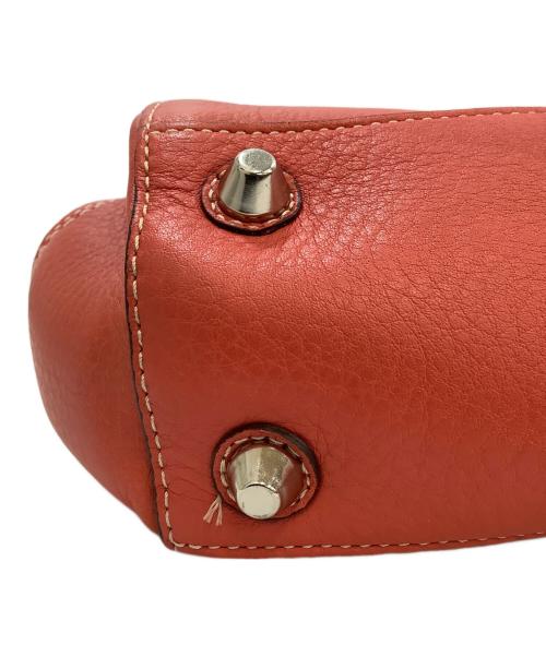 COACH（コーチ）COACH (コーチ) ハンドバッグ オレンジの古着・服飾アイテム