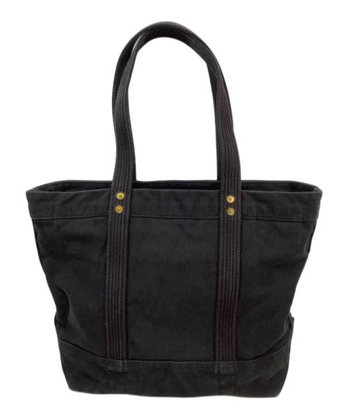 POLO RALPH LAUREN（ポロ・ラルフローレン）POLO RALPH LAUREN (ポロ・ラルフローレン) トートバッグ ブラックの古着・服飾アイテム