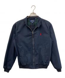 POLO RALPH LAUREN（ポロ・ラルフローレン）の古着「ブルゾン」｜ネイビー
