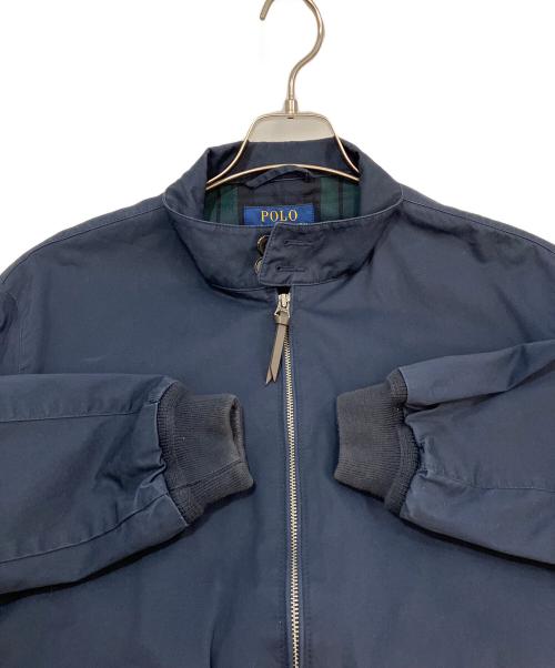 POLO RALPH LAUREN（ポロ・ラルフローレン）POLO RALPH LAUREN (ポロ・ラルフローレン) ブルゾン ネイビー サイズ:Sの古着・服飾アイテム
