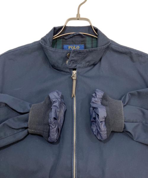 POLO RALPH LAUREN（ポロ・ラルフローレン）POLO RALPH LAUREN (ポロ・ラルフローレン) ブルゾン ネイビー サイズ:Sの古着・服飾アイテム