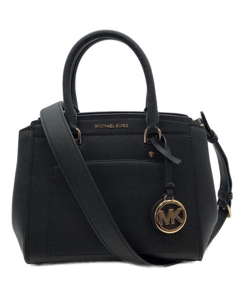 MICHAEL KORS（マイケルコース）MICHAEL KORS (マイケルコース) 2WAYショルダーバッグ ブラック サイズ:FREEの古着・服飾アイテム