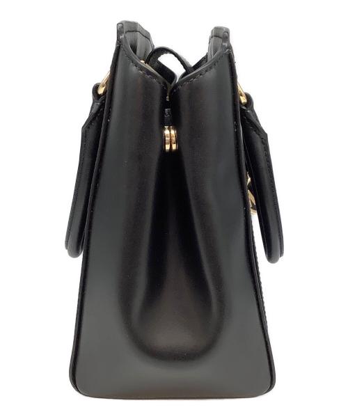 MICHAEL KORS（マイケルコース）MICHAEL KORS (マイケルコース) 2WAYバッグ ブラウン×ブラックの古着・服飾アイテム