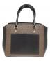 MICHAEL KORS (マイケルコース) 2WAYバッグ ブラウン×ブラック：11000円