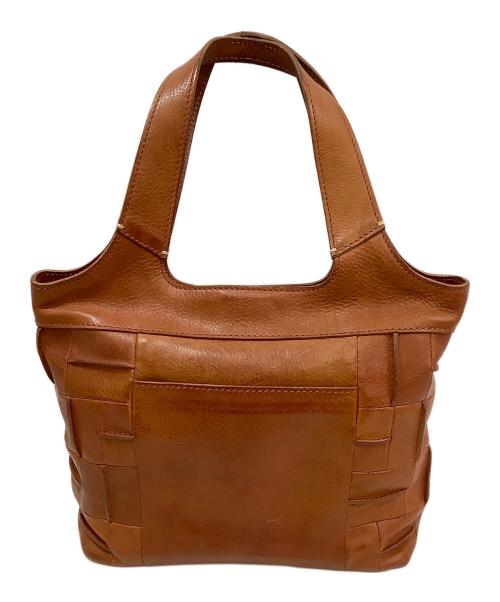genten（ゲンテン）genten (ゲンテン) ハンドバッグ ブラウンの古着・服飾アイテム