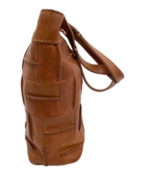 genten（ゲンテン）genten (ゲンテン) ハンドバッグ ブラウンの古着・服飾アイテム