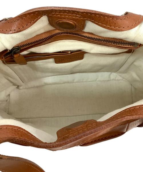 genten（ゲンテン）genten (ゲンテン) ハンドバッグ ブラウンの古着・服飾アイテム