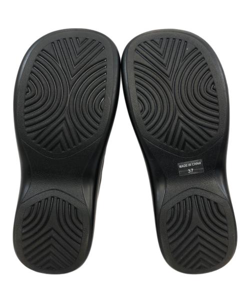 TODAYFUL（トゥデイフル）TODAYFUL (トゥデイフル) サボサンダル ブラック サイズ:37 未使用品の古着・服飾アイテム