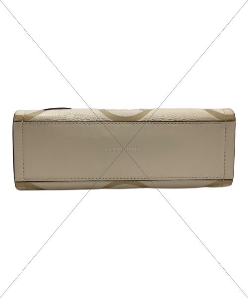 MICHAEL KORS（マイケル・コース）MICHAEL KORS (マイケル・コース) 2WAYショルダーバッグ アイボリーの古着・服飾アイテム