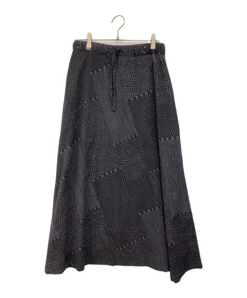 SOU・SOU（ソウソウ）SOU・SOU (ソウソウ) ロングスカート ブラック サイズ:S 未使用品の古着・服飾アイテム