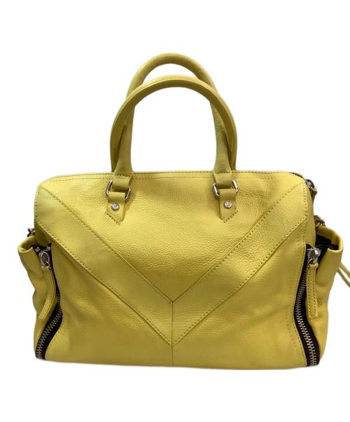 DIESEL（ディーゼル）DIESEL (ディーゼル) ハンドバッグ イエローの古着・服飾アイテム