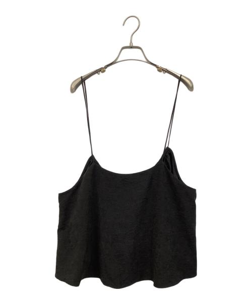pual ce cin（ピュアルセシン）pual ce cin (ピュアルセシン) パウダーツイルビスチェ+パンツ ブラック サイズ:Fの古着・服飾アイテム