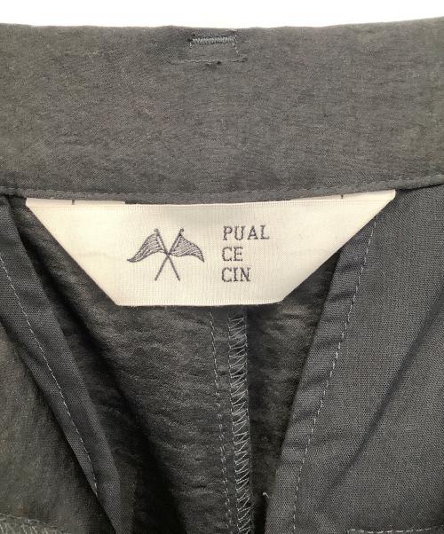 pual ce cin（ピュアルセシン）pual ce cin (ピュアルセシン) パウダーツイルビスチェ+パンツ ブラック サイズ:Fの古着・服飾アイテム