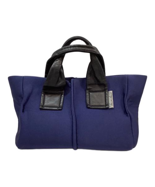 kawa-kawa（カワカワ）kawa-kawa (カワカワ) ハンドバッグ ネイビーの古着・服飾アイテム