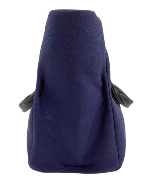 kawa-kawa（カワカワ）kawa-kawa (カワカワ) ハンドバッグ ネイビーの古着・服飾アイテム