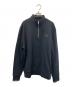 FRED PERRY（フレッドペリー）の古着「ハーフジップスウェット」｜ブラック