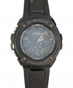 CASIOカシオ）の古着「腕時計　G-SHOCK　GST-W100G-1BJF　ソーラー充電」｜ブラック