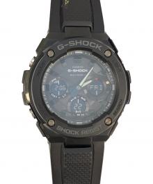 CASIO（カシオ）の古着「腕時計　G-SHOCK　GST-W100G-1BJF　ソーラー充電」｜ブラック