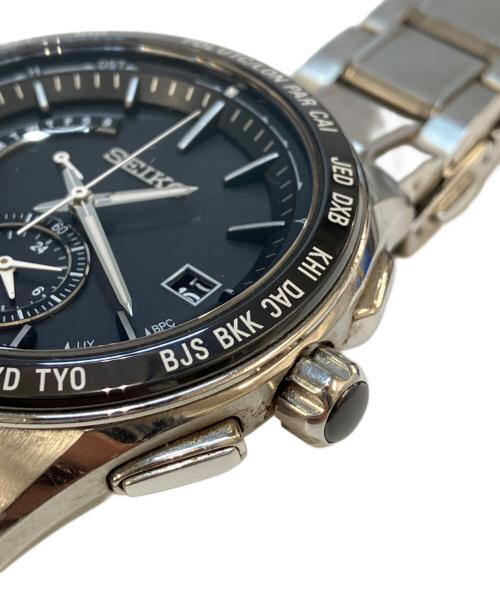 SEIKO（セイコー）SEIKO (セイコー) 腕時計 ブライツ 電波ソーラー ブラックの古着・服飾アイテム