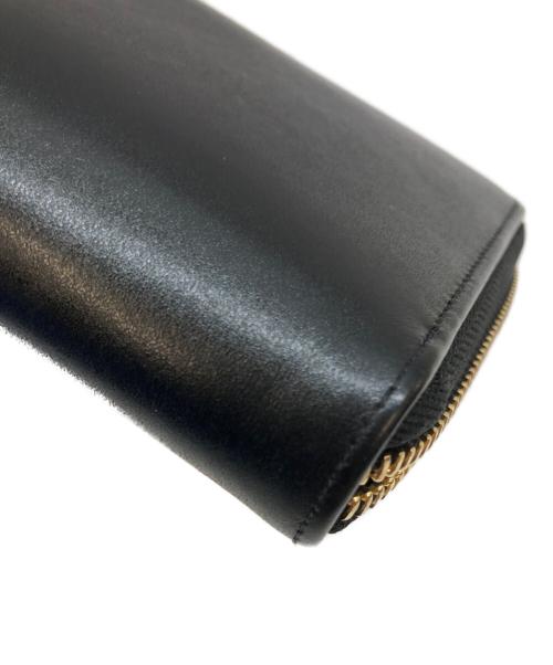 MONTBLANC（モンブラン）MONTBLANC (モンブラン) ラウンド長財布 ブラックの古着・服飾アイテム