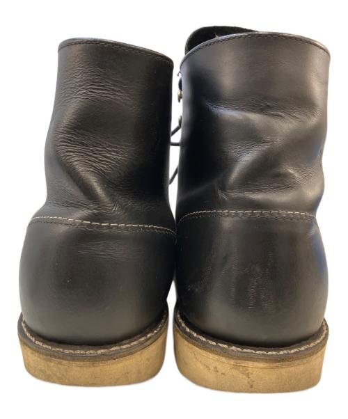 RED WING（レッドウィング）RED WING (レッドウィング) 6-inch Classic Round ブラック サイズ:26.5の古着・服飾アイテム