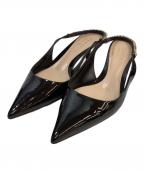 GUCCIグッチ）の古着「ポインテッドトゥパンプス」｜ブラック