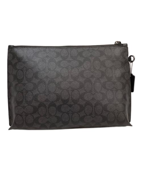 COACH（コーチ）COACH (コーチ) クラッチバッグ ブラックの古着・服飾アイテム