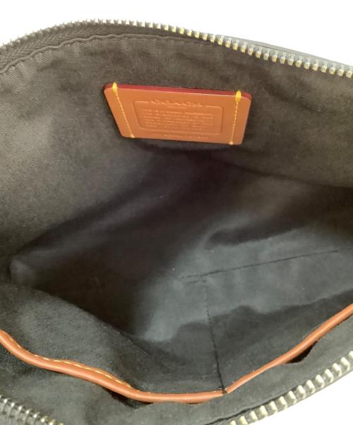 COACH（コーチ）COACH (コーチ) クラッチバッグ ブラックの古着・服飾アイテム