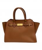 Mila Owenミラオーウェン）の古着「ハンドバッグ」｜ブラウン