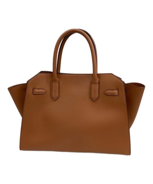 Mila Owen（ミラオーウェン）Mila Owen (ミラオーウェン) ハンドバッグ ブラウンの古着・服飾アイテム