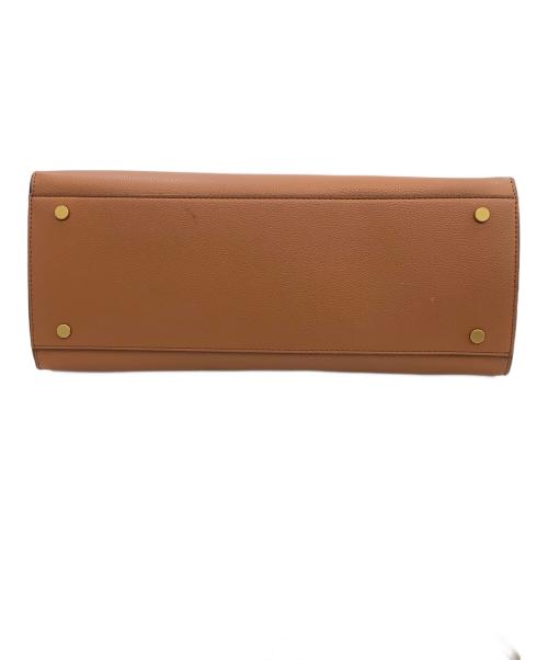 Mila Owen（ミラオーウェン）Mila Owen (ミラオーウェン) ハンドバッグ ブラウンの古着・服飾アイテム