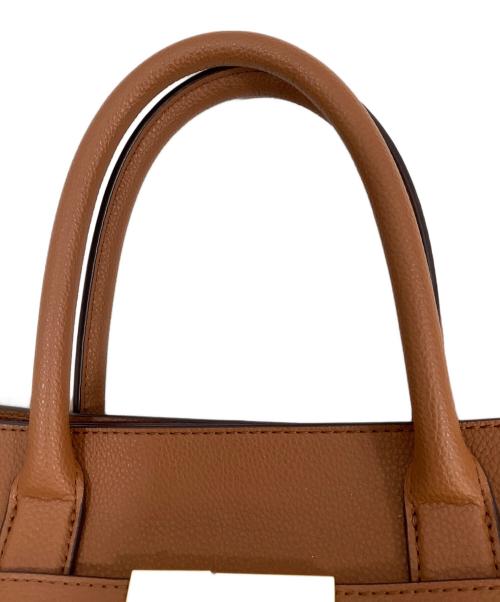 Mila Owen（ミラオーウェン）Mila Owen (ミラオーウェン) ハンドバッグ ブラウンの古着・服飾アイテム