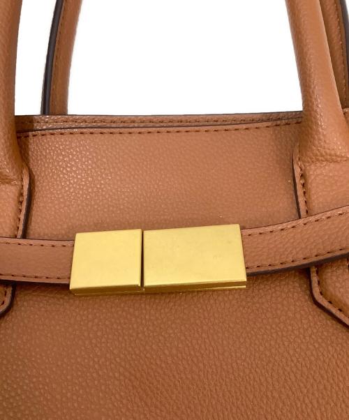 Mila Owen（ミラオーウェン）Mila Owen (ミラオーウェン) ハンドバッグ ブラウンの古着・服飾アイテム