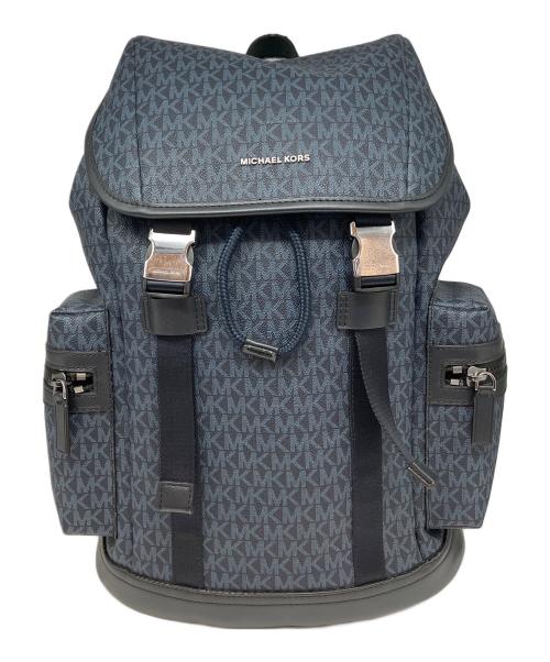 MICHAEL KORS（マイケルコース）MICHAEL KORS (マイケルコース) リュック ブラック×ネイビーの古着・服飾アイテム