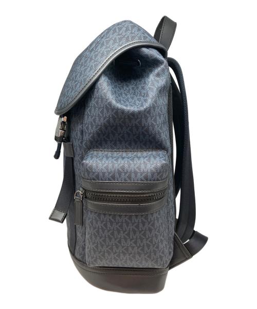 MICHAEL KORS（マイケルコース）MICHAEL KORS (マイケルコース) リュック ブラック×ネイビーの古着・服飾アイテム