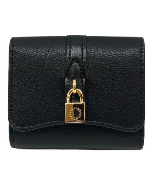 STELLA McCARTNEY（ステラマッカートニー）STELLA McCARTNEY (ステラマッカートニー) Ryder Tri-Fold Wallet ブラックの古着・服飾アイテム