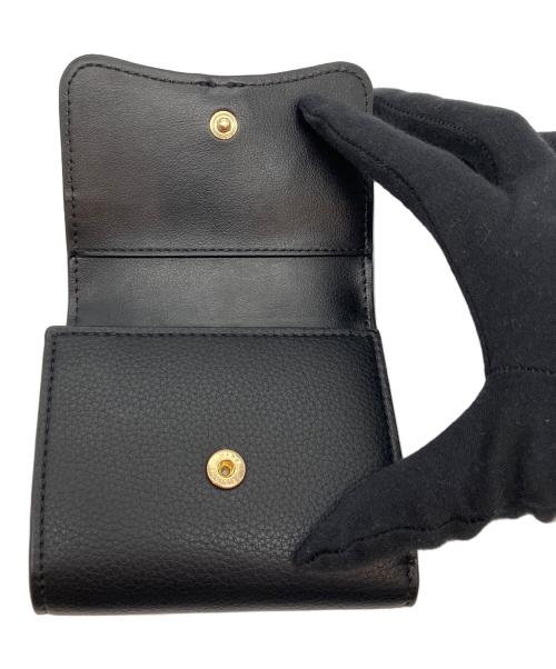 STELLA McCARTNEY（ステラマッカートニー）STELLA McCARTNEY (ステラマッカートニー) Ryder Tri-Fold Wallet ブラックの古着・服飾アイテム