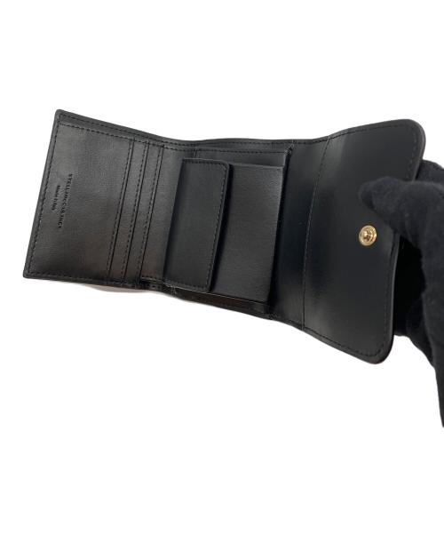 STELLA McCARTNEY（ステラマッカートニー）STELLA McCARTNEY (ステラマッカートニー) Ryder Tri-Fold Wallet ブラックの古着・服飾アイテム