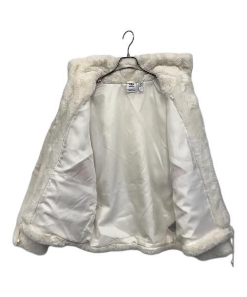 adidas Originals（アディダスオリジナル）adidas originals (アディダスオリジナル) ファージャケット ベージュ サイズ:Mの古着・服飾アイテム