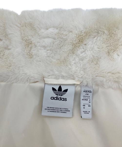 adidas Originals（アディダスオリジナル）adidas originals (アディダスオリジナル) ファージャケット ベージュ サイズ:Mの古着・服飾アイテム