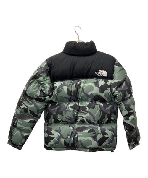 THE NORTH FACE（ザ ノース フェイス）THE NORTH FACE (ザ ノース フェイス) ノベルティーヌプシジャケット グリーン×ブラック サイズ:Mの古着・服飾アイテム